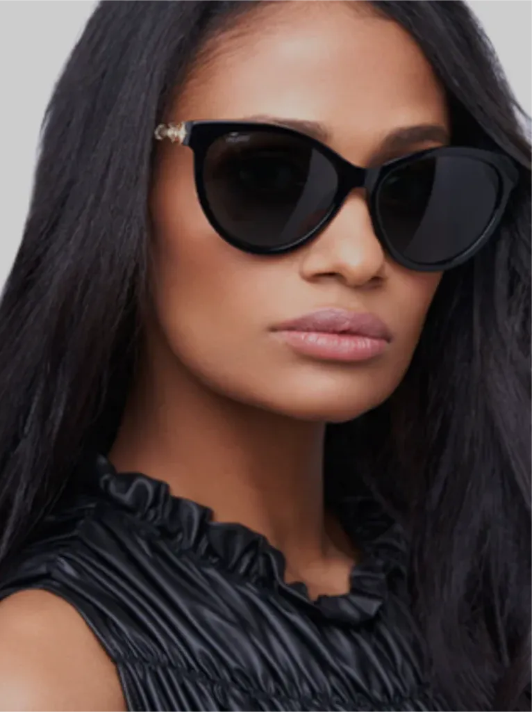 Unique cat top eye sunglasses