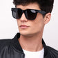 Privado Cyprus black sunglasses on male model