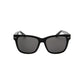 Privado Cyprus black wayfarer sunglasses,acetate frame,grey nylon polarized lens,UV400 protected with anti-reflective coating