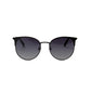 Privado Verraux black sunglasses,metal frame,grey gradient nylon polarized lens,UV400 protected with anti-reflective coating
